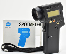 Minolta Spotmeter M Light Exposure Spot Meter w/ Strap Manual from JAPAN Exc 5 