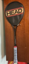 Vintage HEAD Competition Squash Racquet Made In USA W/ Original Cover