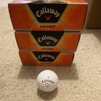 Callaway HX Hot Plus White Golf Balls - 9 Pack for Golf