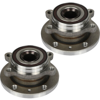 2Pcs Front Wheel Bearing and Hub For 2008 -10 Volkswagen Passat