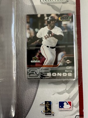 HOF Barry Bonds UPPER DECK Play Makers 2002 Edition Bobble