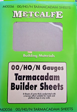 N Gauge Metcalfe Building Kit  - Tarmacadam Builders Sheets  (M0056)