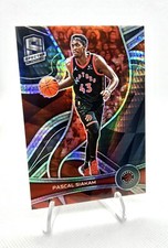 2021-22 Panini Spectra PASCAL SIAKAM #19 Asia Black Hyper Prizm Raptors CLEAN!
