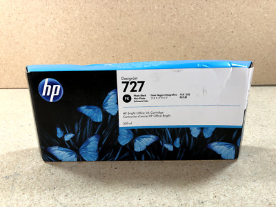 HP 727 (F9J79A) Photo Black Original NIB Exp 04/2023