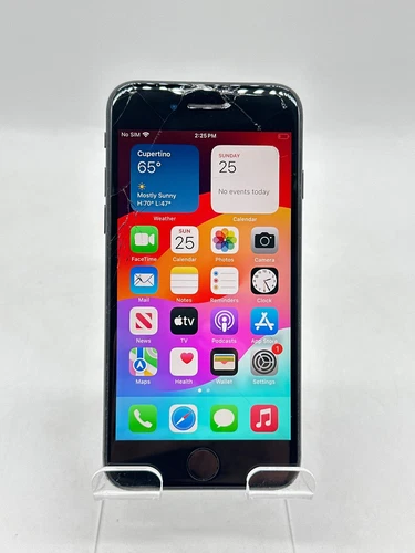 Apple iPhone SE 2nd Gen 64GB T-Mobile - Cracked Screen