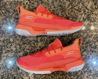 ? New? UNDER ARMOUR Sour Patch Kids Curry 7 \'Peach Plasma\' Buy Sour Patch Kids x Under Armour Curry 7  main image 2