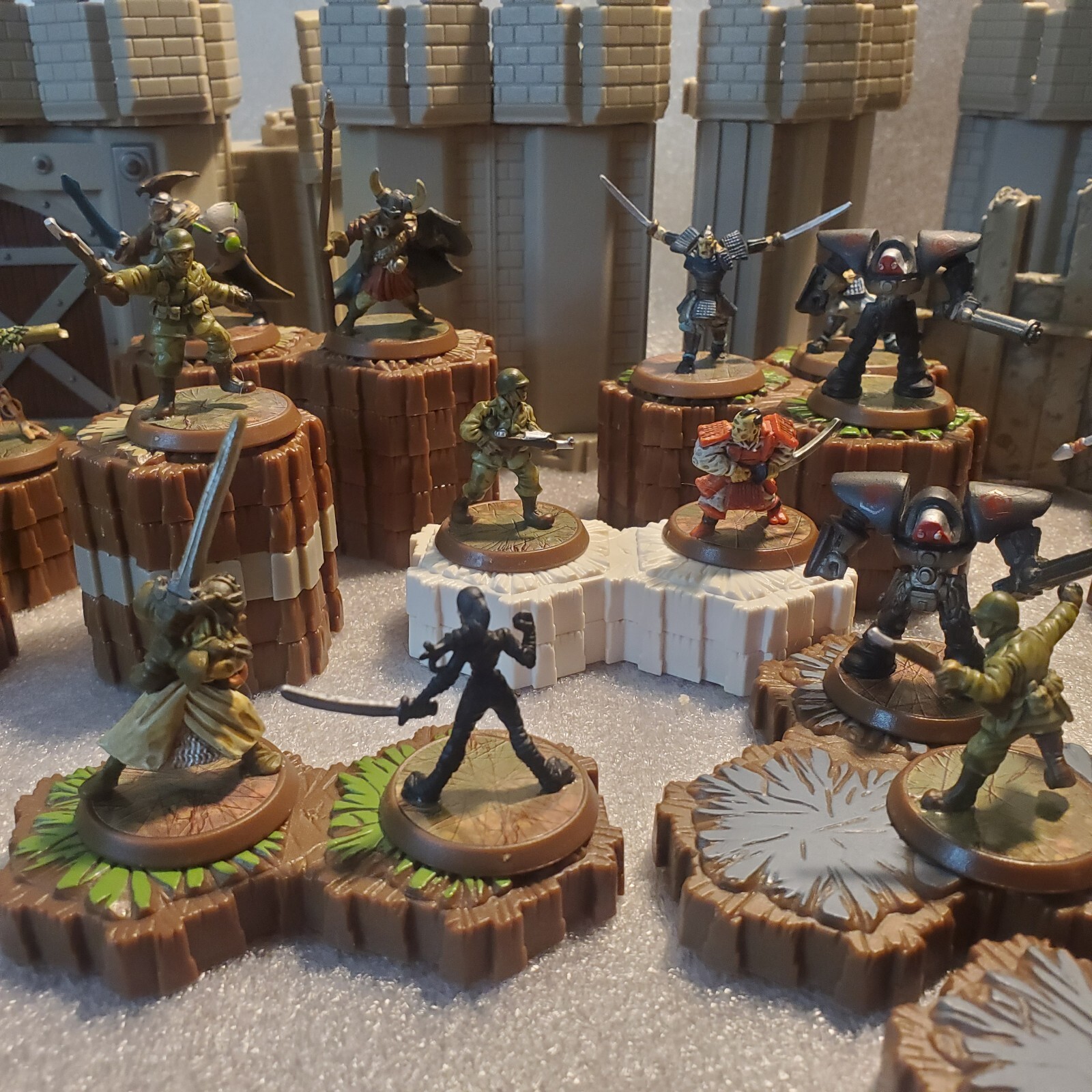 Heroscape lot Terrain Figures eBay
