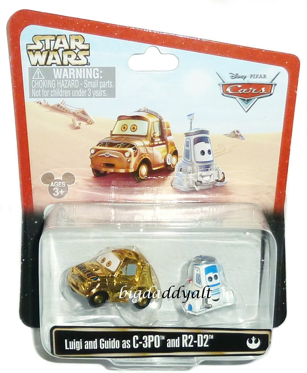 New Disney Parks Star Wars Weekends Pixar Cars LUIGI as C 3PO