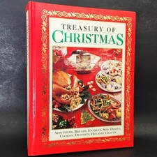 Vintage Cookbook: Treasury of Christmas Recipes Book 1995 DOLE holidays recipes