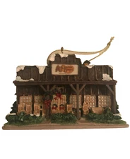 Cracker Barrel Christmas Ornament Old Country Store Restaurant Replica 2005