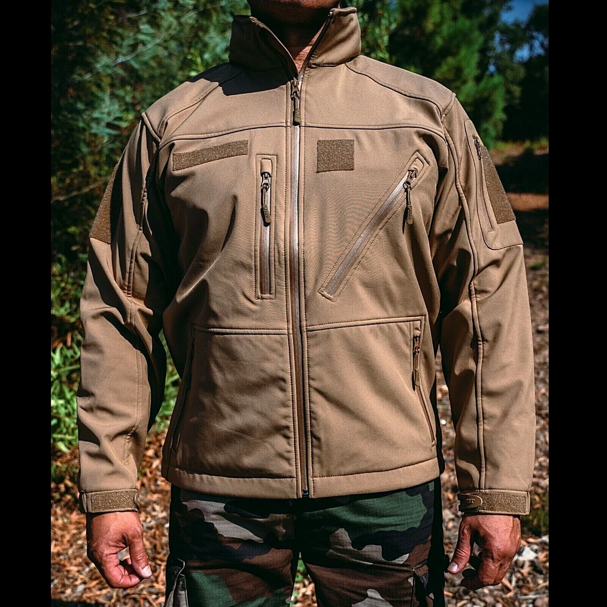 Veste softshell Coyote Tactical Mil Tec L gion Etrang re Arm es