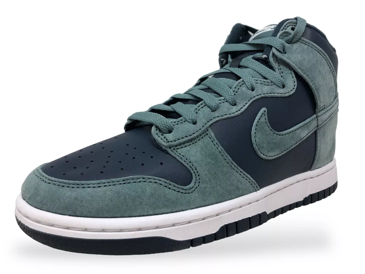 Nike Dunk High Retro Premium Mens Shoes Armory Navy/Mineral Slate