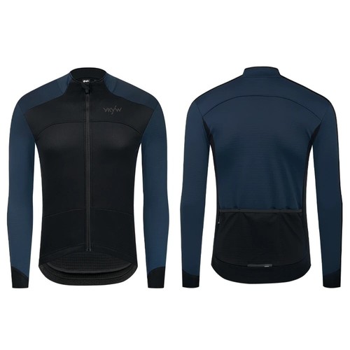 YKYWBIKE Men Cycling Jacket Winter Thermal Fleece Bicycle Tops Waterproof 0°C - Picture 26 of 58