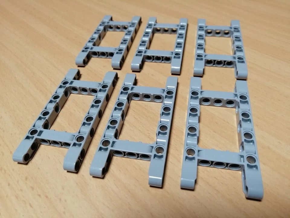 LEGO Technic RAHMEN grau Lochrahmen Sortiment / TECHNIK 64179 64178 hellgrau - Bild 2 von 4