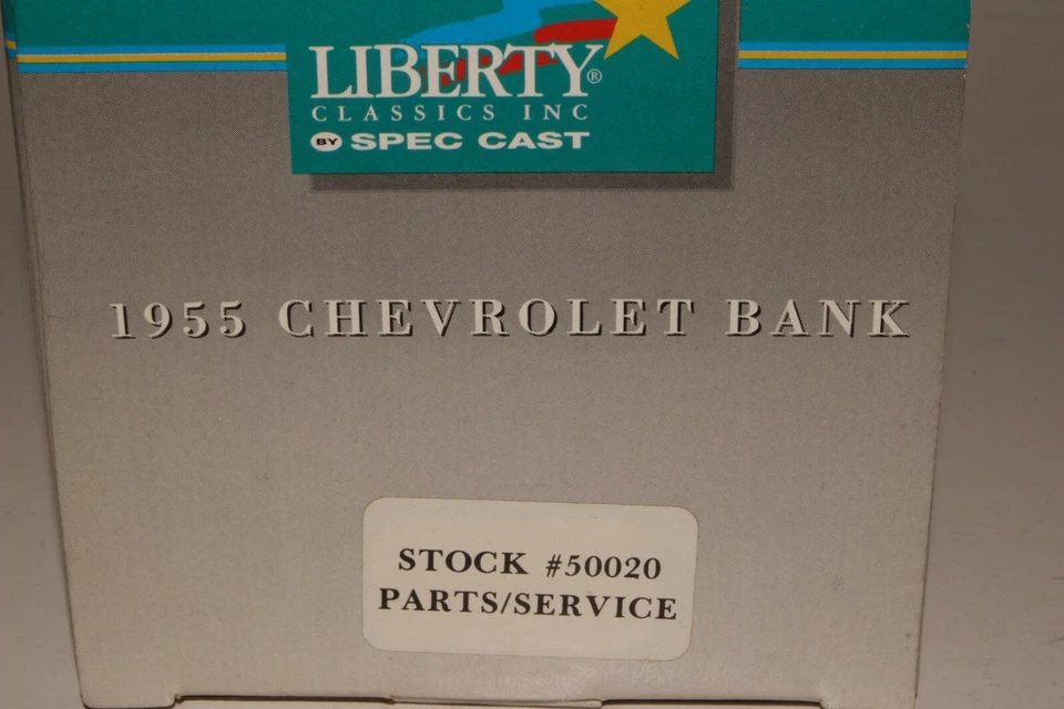 Chevrolet Liberty Classics 1955 sedán entrega piezas Chevrolet en caja Foto 3 de 4