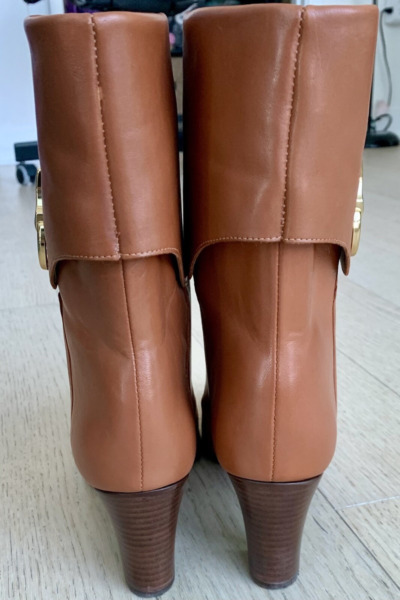 Arezzo Vivian Mid Block Leather Boots size 9 View 5