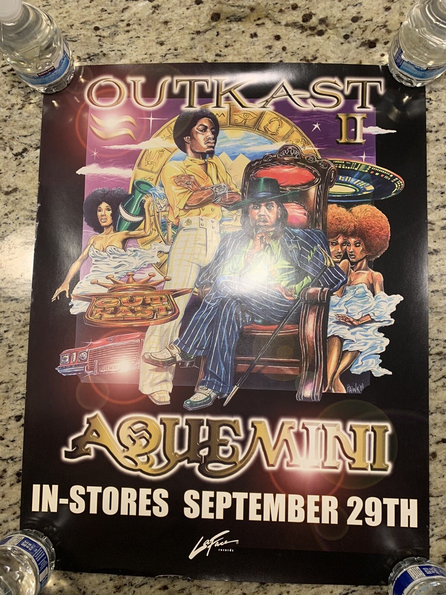 ☆OutKast☆ Hiphop 90s vintage poster ☆OutKast☆ Hiphop 90s vintage poster