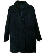 Therapy Womens Blend Full Zip /snap Coat Jacket Large - $89