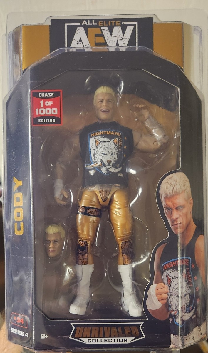 AEW Unrivaled Series 4 Cody Rhodes 1 of 1000 Chase Edition