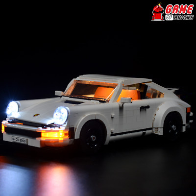 LED Light Kit for Porsche 911 Compatible with LEGO  10295 Set (Classic Version)