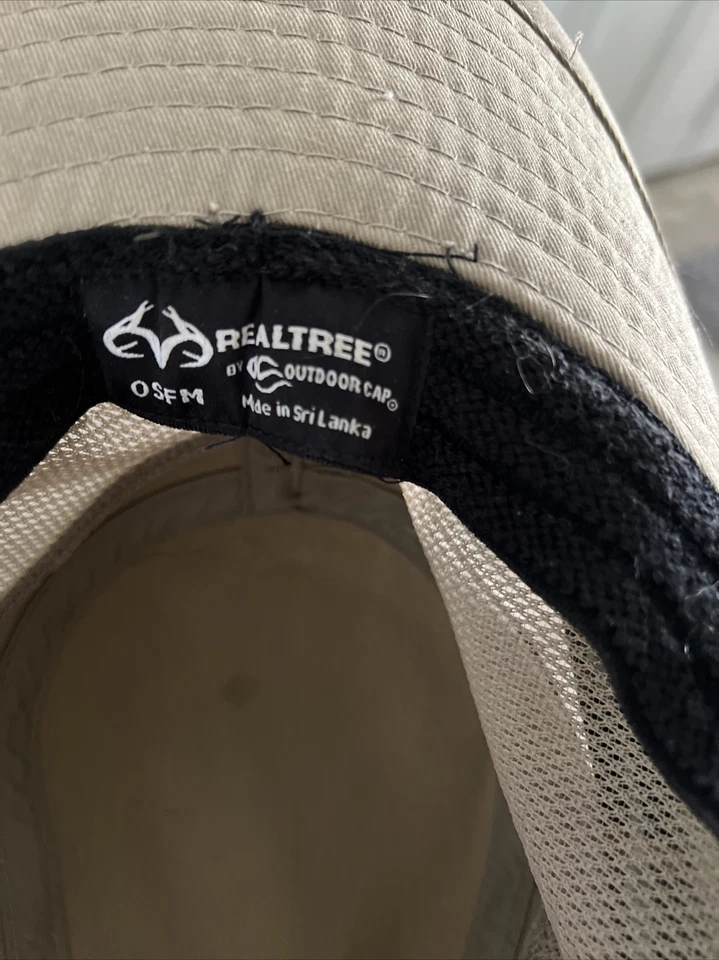 Men's Realtree Safari Boonie Fitted Hat Outdoors Fishing/Sun Hat OSFM - Image 3 of 4