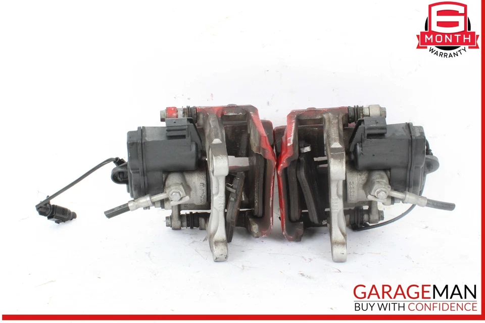 Juego de 2 pinzas de freno traseras izquierda y trasera derecha Audi Q7 17-24 OEM Foto 2 de 4