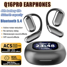 Erazer Over The Ear Earbuds Headphones Bluetooth 5.4 Wireless Sport Touch Screen