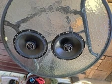 ALPINE CAR STEREO 3 WAY 5 1/2 '' ROUND SPEAKERS