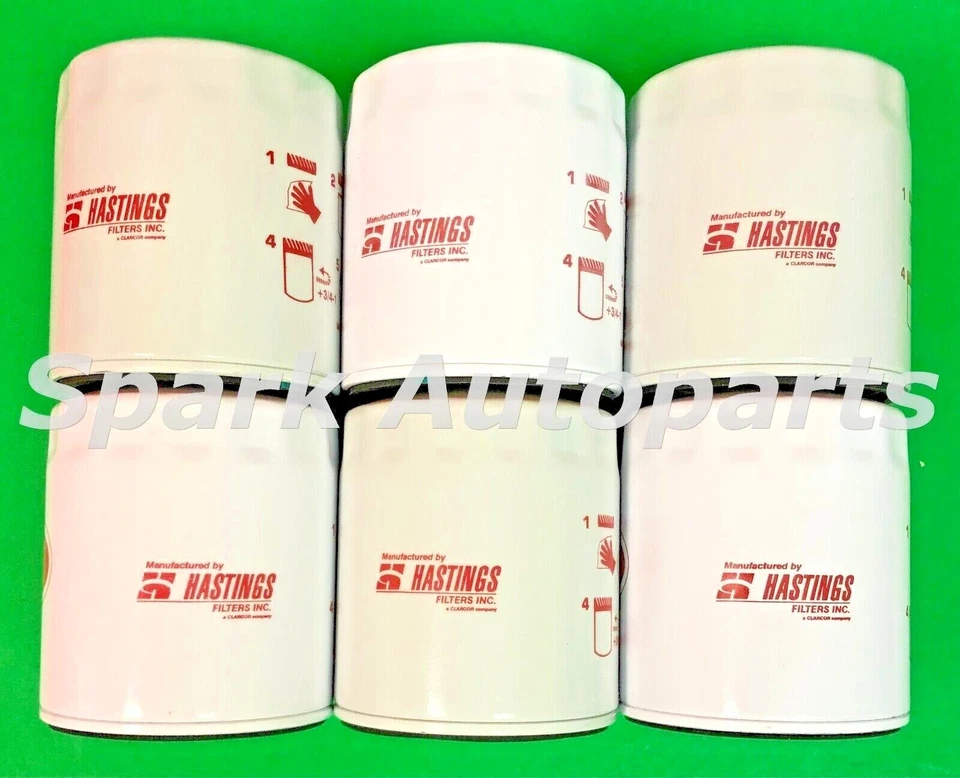 Case of 6 Engine Oil Filter CASITE CF25 For CHECKER, CHEVROLET C20, C30, PH30 - Image 2 of 4