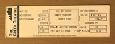1986 QUIET RIOT QR III TOUR THÉÂTRE GREC LOS ANGELES BILLET DE CONCERT STUB DUBROW