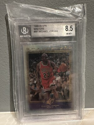 1999-00 Upper Deck SPX MASTERS #M1 MICHAEL JORDAN (the GOAT 