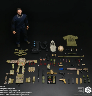 Easy&Simple 1/6 26054c Cbrn Assault Team Action Figure New Easy&Simple 1/6 26054c Cbrn Assault Team Action Figure New