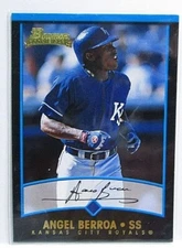 2001 Bowman Rookie Card ANGEL BERROA - Royals #BDP14