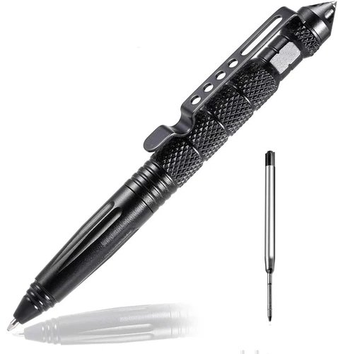 10 Stück Wolfram Spitze Taktischer Stift Selbstverteidigung EDC Werkzeug mit gebrochenem Fensterkegel - Bild 8 von 11