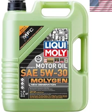 Molygen 5L 5W-30 Fully Synthetic Motor Oil - Enhances Fuel Economy & Longevity