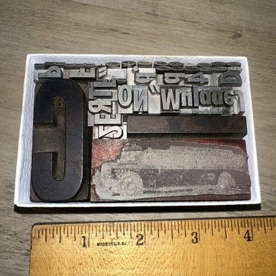 Printing Blocks   Dingbats Variety   Nice Collection Letterpress Ornamental #14