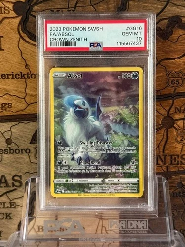 Absol GG16/GG70 SWSH: Crown Zenith: Galarian Gallery Holo PSA 10