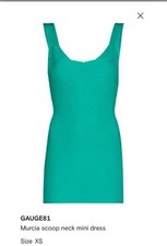 Gauge81 Murcia Knit Sleeveless Scoop Neck Mini Dress Size XSmall
