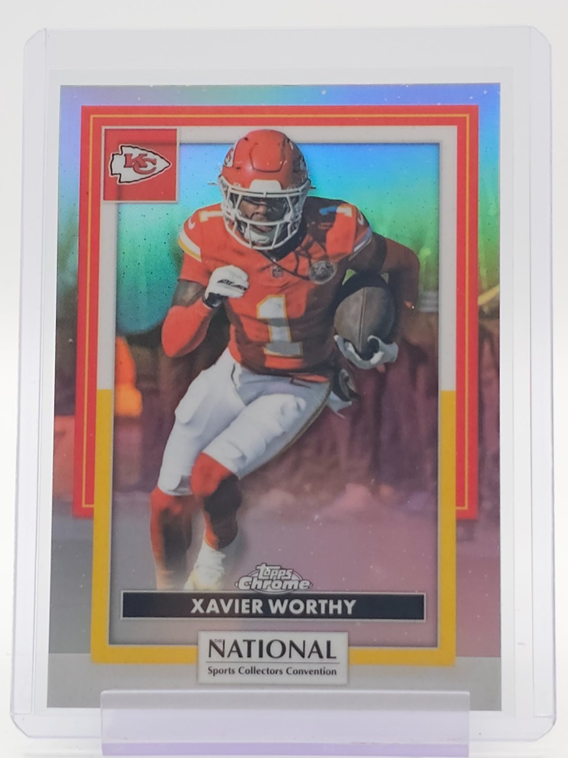 2026 Chrome NSCC Xavier Worthy #NFL-13 Refractor