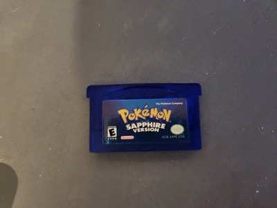 Pokemon Sapphire Version GBA Authentic