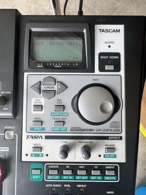 Tascam DP-01FX/CD Portastudio 8-Track Digital Mixer Tested w