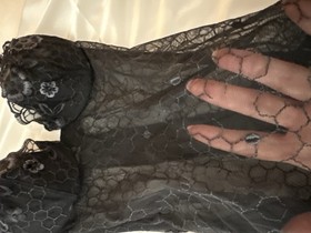 La Perla Black Lace Bustier with garters- Women&rsquo;s Intimates