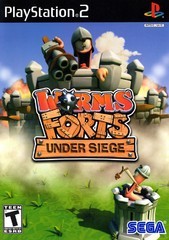 Worms: Forts Under Siege - Playstation 2 PS2 RESURFACED AND TESTED