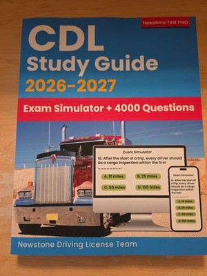 2026-2027 CDL Study Guide Newstone Driving License Team Test Prep