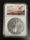 2016 American Silver Eagle 30th Anniversary 1oz Coin $1 NGC MS 70 First Releases