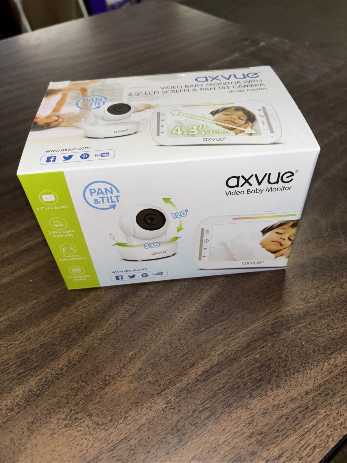 AXVUE BABY MONITOR NEW IN BOX