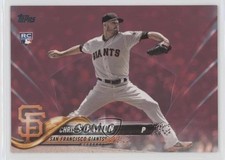 2018 Topps Update Mother's Day Hot Pink 2/50 Chris Stratton #US257 sh7