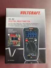 VOLTCRAFT VC-22 Hand-Multimeter Messgerät digital ISO kalibriert CAT III 600 V