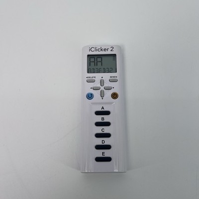 iClicker 2 Student Response Remote Tested Working Batteries Included