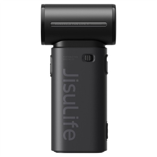JISULIFE Life9 3600mAh Portable Turbo Pocket Fan 5 Speed USB-C Black Excellent